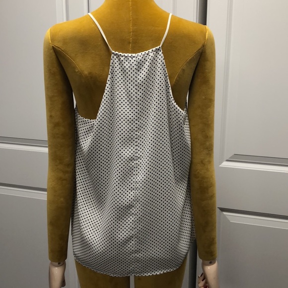 Women’s Forever 21 navy polka dot halter top - Picture 4 of 6